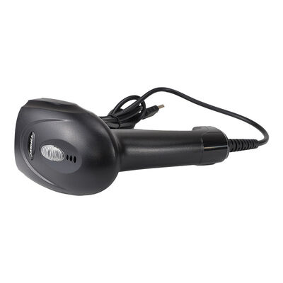 Black 1D Laser Barcode Scanner IP52 Handheld Laser Barcode Scanner 5V