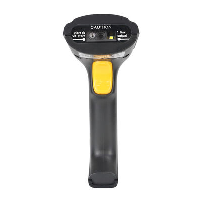 IP52 Wireless Barcode Scanner Black 2D Handheld Barcode Scanner High Performance For Supermarket