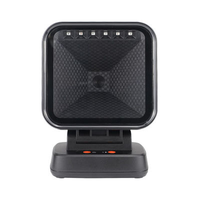 Buy Fixed Platform Desktop Barcode Scanner Adjustable Omni Directional Scanner Wired online manufacture