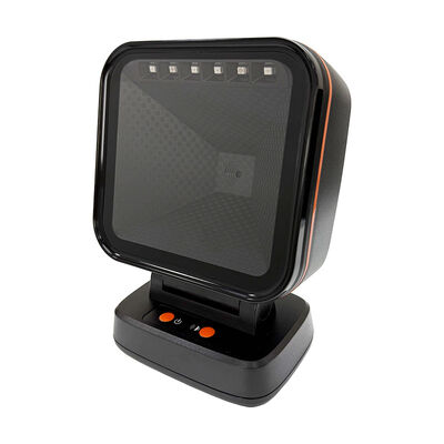 Fixed Platform Desktop Barcode Scanner Adjustable Omni Directional Scanner Wired