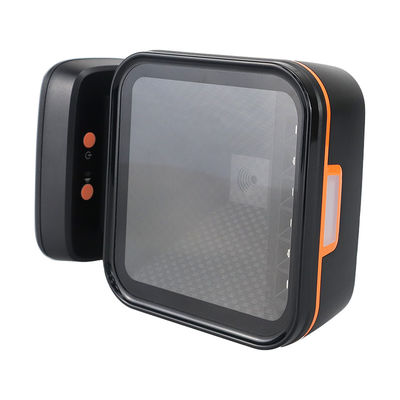 Buy CMOS 2D Barcode Reader Handsfree Table Top Barcode Scanner Black With USB Interface online manufacture