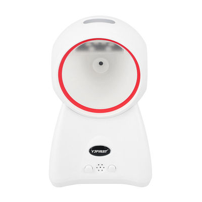 Buy CMOS Desktop Barcode Scanner White Directional Scanner With USB Interface Scanner online manufacture
