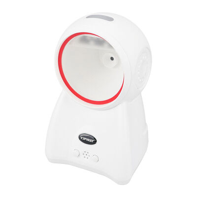 CMOS Desktop Barcode Scanner White Directional Scanner With USB Interface Scanner
