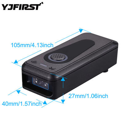 QR Mini Barcode Scanner Portable 1D 2D for Inventory,3-in-1 Bluetooth/usb Wired/2.4g Wireless Usb A4 Blackview Mobile Phone CMOS