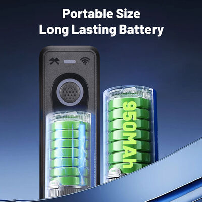 Mini Bar Code Reader 2D QR Code Pocket Scanner Wireless Blue Tooth Barcode Scanner