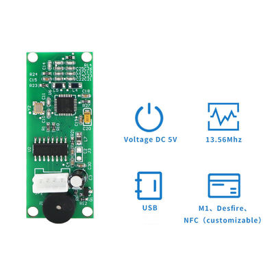 13.56mhz Rfid Card Module USB Interface No Driver Keyboard NFC Smart MI IC Card Reader Module