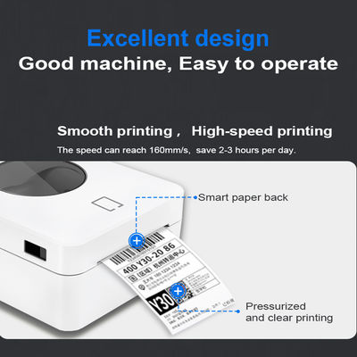 Direct Thermal Barcode Label Printer High Quality 108 mm Width  4.25 Inches Print Width to Print Shipping Label