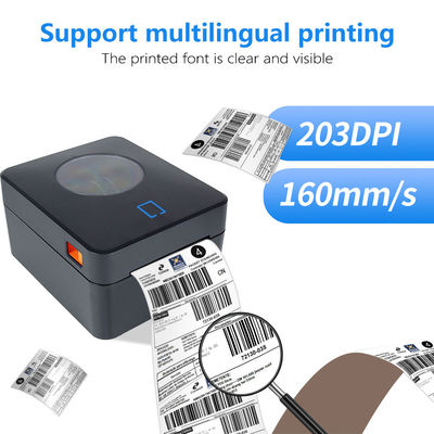 Thermal Label Printer Hot Sale Tag Direct Thermal 4 Inch Label Sticker Printer