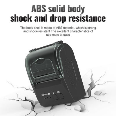 Thermal Printer Black and White Receipt Min Printer  Portable 2 Inch 58mm Wireless for POS System Stock Available for Shops