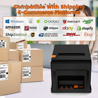 YJFIRST Restaurant 80mm Thermal Printer Bill Printer Ali Express Hot Selling 2025 1D 2D Receipt Printer for Sale