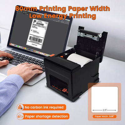 YJFIRST Restaurant 80mm Thermal Printer Bill Printer Ali Express Hot Selling 2025 1D 2D Receipt Printer for Sale