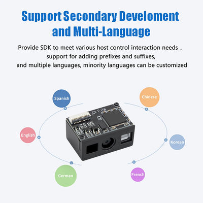 YJFIRST 2D Embedded Mini Bar Qr Code Reader Scanning Engine Fixed Mount Barcode Scanner Module