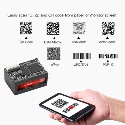 YJFIRST 2D Embedded Mini Bar Qr Code Reader Scanning Engine Fixed Mount Barcode Scanner Module