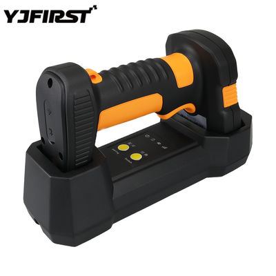 Professional Handheld Barcode Scanner with Wireless Charging Stand and IP65 Waterproof Bluetooth QR Code Reader