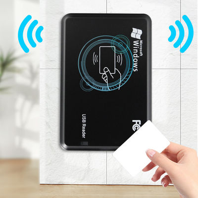 IC Card Reader High Quality Hot Selling Contactless RFID 13.56Mhz No Drive Required USB Desktop Smart MF 