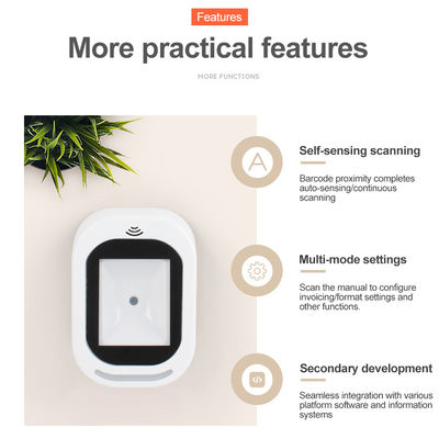 2D Payment Box The Newest YJ-5002 Wired Scanner for Supermarket Wechat Pay Alipay Paytm Online