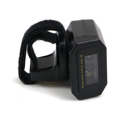 Mini Wearable Finger Scanner Wireless 2D QR Code Reader for Inventory Tracking on the Go