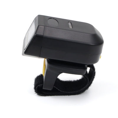 Finger Ring Barcode Scanner 2D Wearable QR Code Reader for Inventory & Daily Business Use