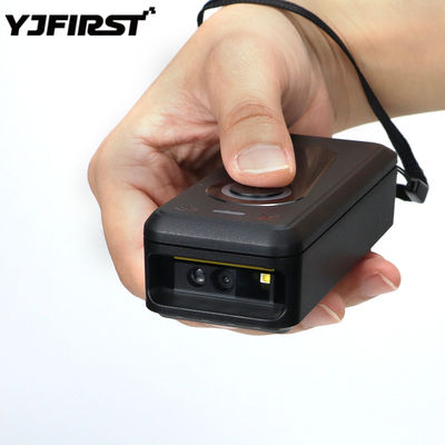 Pocket Bluetooth Hand Scanner 2D QR 1D Barcode Scanner Reader Support Connected Mobile Phone