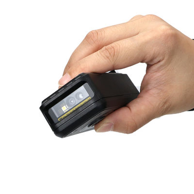 Compact Bluetooth Handheld Barcode Scanner 1D 2D QR Code Reader Support Mobile Phone Connection