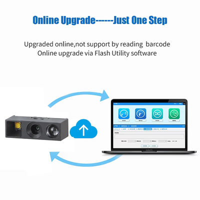 Compact QR Code Scanner with High-Precision QR Code Engine 2D Barcode Reader for Business