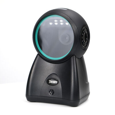 Reliable Desk Barcode Scanner & Desktop QR Reader Fast Scan Barcode Reader for Enterprise Reception