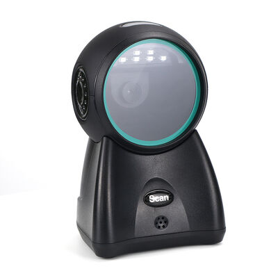 Reliable Desk Barcode Scanner & Desktop QR Reader Fast Scan Barcode Reader for Enterprise Reception