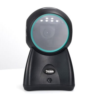 USB Wired Desktop Barcode Scanner Desktop QR Reader for Supermarket & Convenience Store