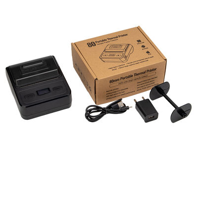 80mm Mini Portable Printer High Speed Bluetooth Small Printer Android Thermal Receipt Printer for Small Businesses