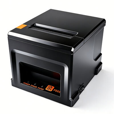 80mm USB LAN Thermal Receipt Printer YJ-8360 High-Speed 203dpi Kitchen Printer In Stock