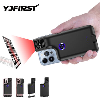 Back Clip Barcode Reader Portable Laser Barcode Scanner For Supermarkets