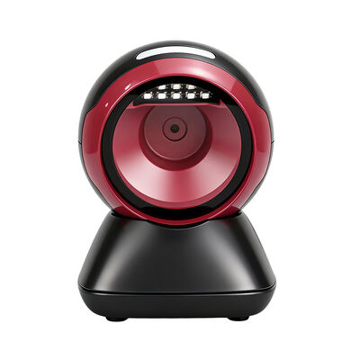 YJFIRST Direct Sale YJ-8010Q 2D Omnidirectional Auto Induction QR Code Scanner Hands-Free Desktop Barcode Reader