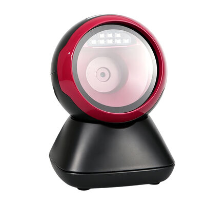 YJ-8010Q 2D QR Code Desktop Scanner YJFIRST Omnidirectional Automatic Sensing Barcode Reader Factory Supply