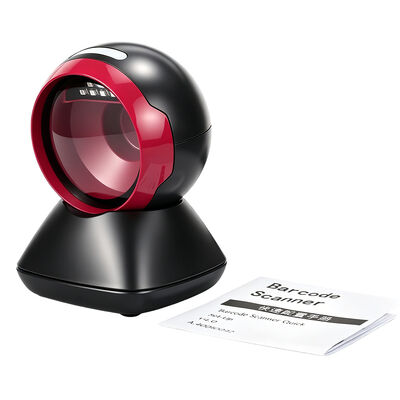 YJ-8010Q 2D QR Code Desktop Scanner YJFIRST Omnidirectional Automatic Sensing Barcode Reader Factory Supply