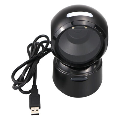 YJFIRST Direct Factory 2D Barcode Scanner Big Window Omnidirectional Desktop Platform for QR & Screen Code