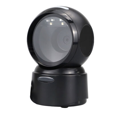 Large Window Desktop Scanner YJFIRST Omnidirectional 2D Barcode & QR Code Reader for Retail & Supermarket