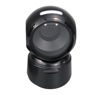 YJFIRST Omnidirectional Scanning Platform 2D Barcode QR Code Reader with Big Window for Desktop Use