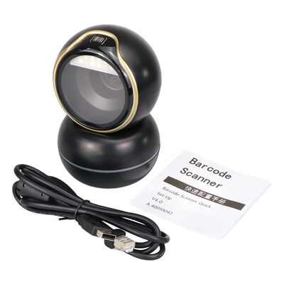 2D Omnidirectional Desktop Scanner YJFIRST YJ-8053QY Auto Sensing USB CMOS Barcode QR Code Reader