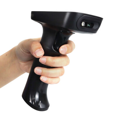 Multi-Function Barcode Scanning Gun 1D 2D QR Code Reader Support Wireless & USB Wired Connection for Store