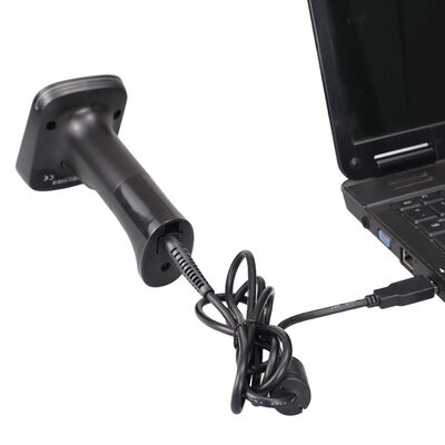 Handheld 2D QR Code Reader Wireless USB Wired Barcode Scanner for Store Cashier & Inventory Management