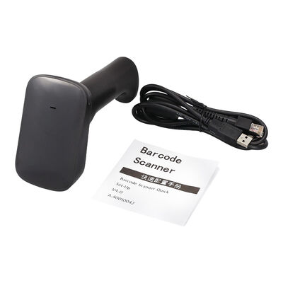 1D 2D Barcode Scanning Gun Wireless & USB Wired Scanner for Retail Stores, Supermarkets and Warehouses