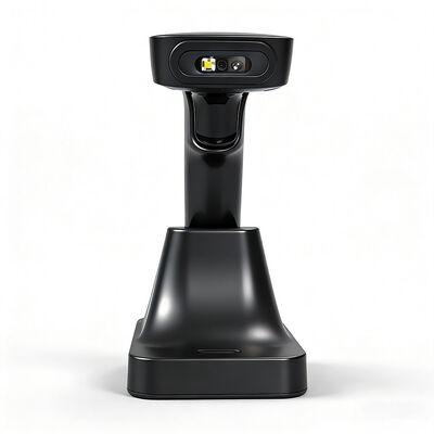 Portable 1D 2D Scanning Gun Wireless USB Wired Barcode QR Reader for Warehouse Inventory & Supermarket Use