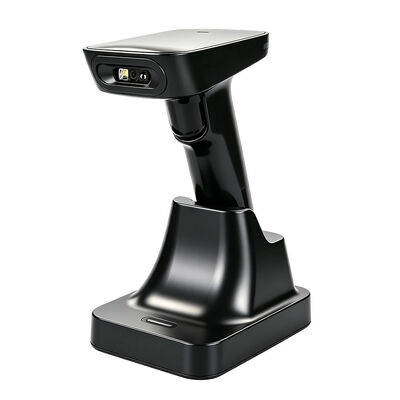 YJFIRST Wireless Handheld 1D 2D Barcode Scanner CMOS QR Code Reader for POS, Cash Register & Bank Cheque
