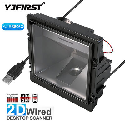 USB 1.5M Transmission Distance Desktop Barcode Scanner Auto Sensing Mode Stock Designed for in Retail and Supply Chain Operations