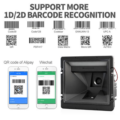 USB 1.5M Transmission Distance Desktop Barcode Scanner Auto Sensing Mode Stock Designed for in Retail and Supply Chain Operations