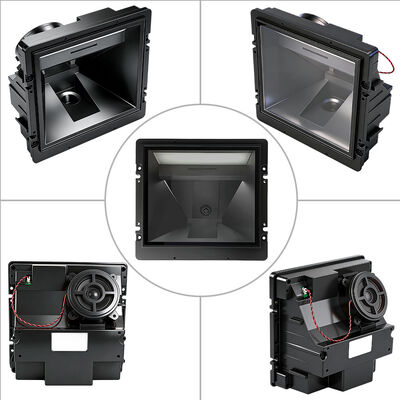 USB 1.5M Transmission Distance Desktop Barcode Scanner Auto Sensing Mode Stock Designed for in Retail and Supply Chain Operations