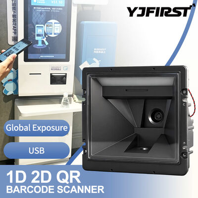 WIN XP 7 8 10 Mac OS Android Linux Desktop Barcode Scanner with 1D 2D Paper Screen Packaging Labels Decoding and Dimension 148mm L 140mm W 74mm H