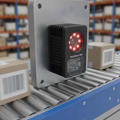 Stock Embedded Barcode Scanner Incorporating 620nm LED Light Source Perfect for Embedded Systems in Warehouse Automation