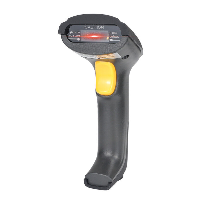 IP52 Wireless Barcode Scanner Black 2D Handheld Barcode Scanner High Performance For Supermarket