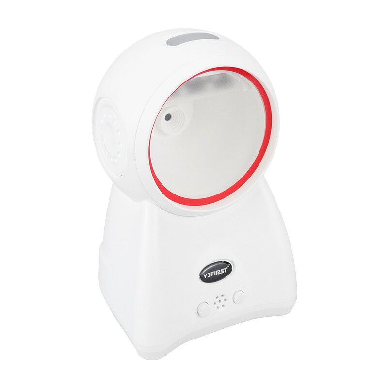 1D 2D Desktop Barcode Scanner 32 Bit Desktop QR Code Reader Plug And Play